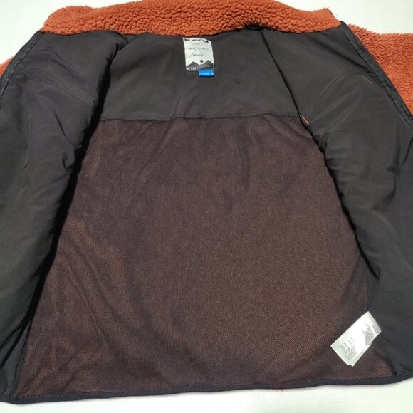 KAVU Women's Pinesdale Sherpa Fleece Jacket sz M - Picture 2 of 8